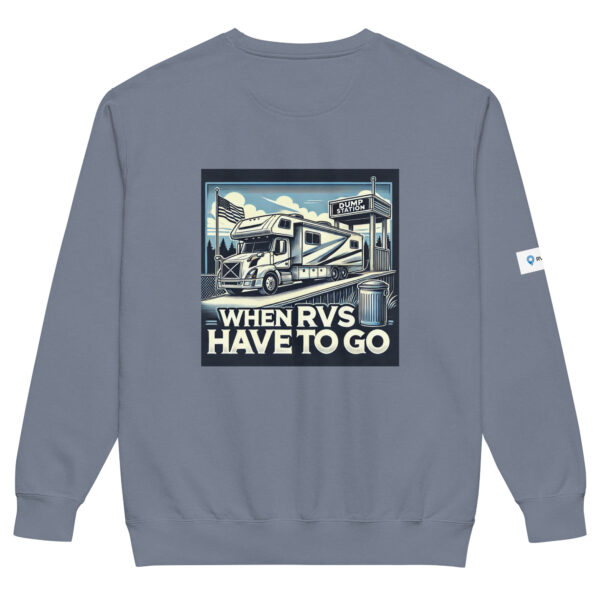 Unisex garment-dyed sweatshirt - Image 5