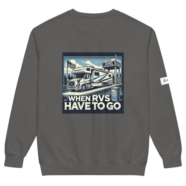 Unisex garment-dyed sweatshirt - Image 3
