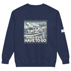 Unisex garment-dyed sweatshirt