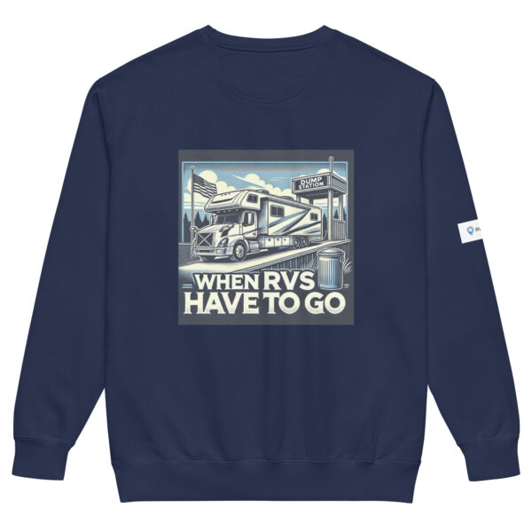 Unisex garment-dyed sweatshirt