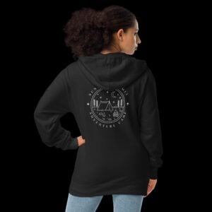 Sun Set Summit fleece zip up hoodie